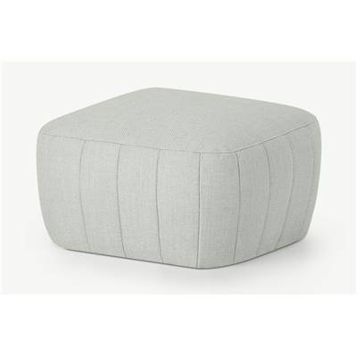 Alixandra pouf tissé avoine