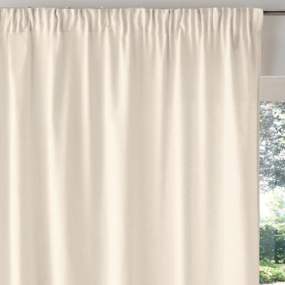 Nariosce rideau galon fronceur pur coton 260x135 blanc écru