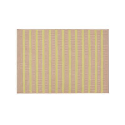 Metica tapis jaune chartreuse et orange 160x230