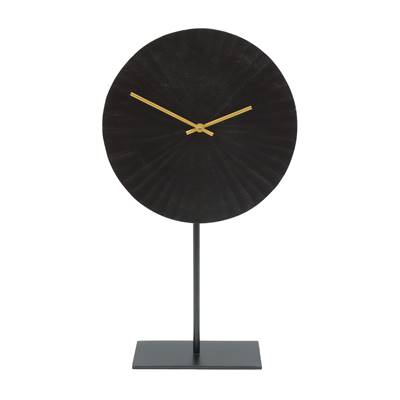 Horloge pendule à poser couleur black antic Ø25cm H:41cm