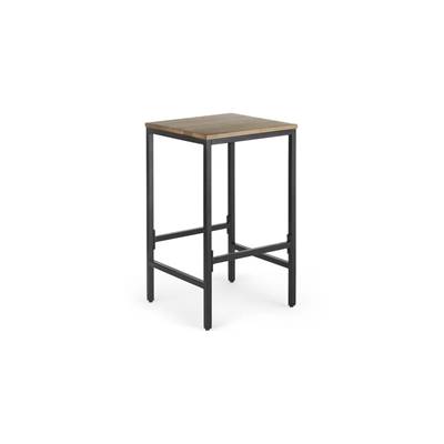 Lomond tabouret de bar manguier et noir