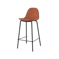 Vladi chaise ilot central en tissu terracotta H65,5