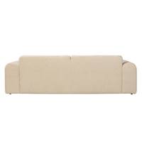 Aramis canapé 3 places en tissu tweed sable