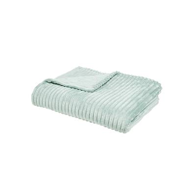 Ribbed plaid 150x200 celadon
