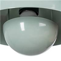 Flow suspension ronde demi-sphère vert d'eau Ø20cm