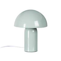 Mushy lampe de table champignon métal vert d'eau H25cm