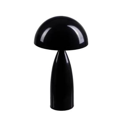 Cepe lampe champignon en métal noir H38