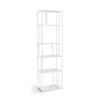 Rallepal bibliothèque métal blanc