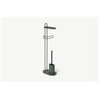 Aerial porte-papier WC et brosse vert