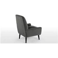 Imogen fauteuil double tons gris