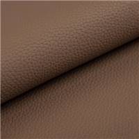 Cotton canapé d'angle droit en cuir marron chocolat