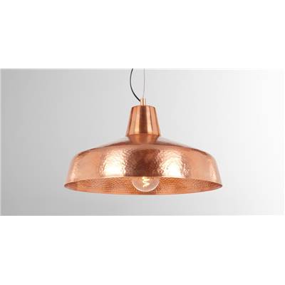 Clayton grande suspension cuivre martele