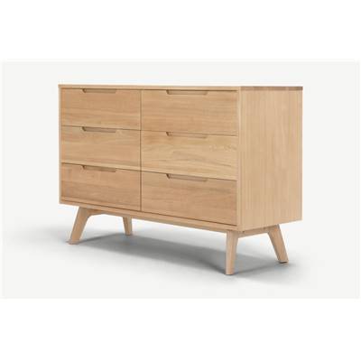 Jenson petite commode en chêne plaqué