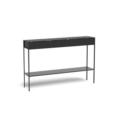 Marble console marbre noir
