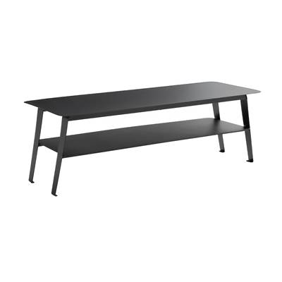 Alice table basse en métal noir