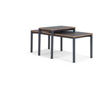 Mino tables basses gigognes noir