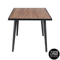 Cusco table à manger 180 en bois recyclé et métal