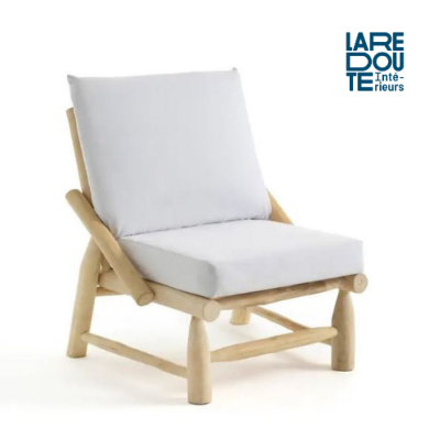 Nagha fauteuil teck naturel