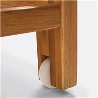 Safavieh meuble d'appoint de jardin en Acacia