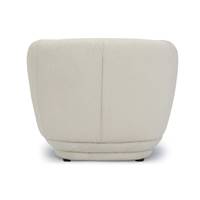 Havane fauteuil bouclette écru