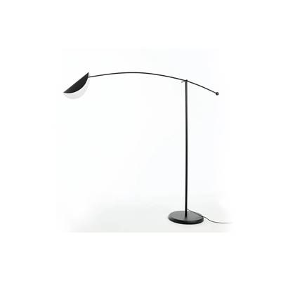 Bulfuname lampadaire forme arc noir