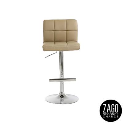 Joa chaise de bar en PU sable