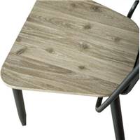 Kiko chaise acacia et métal