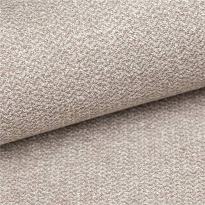 Lodce canapé d'angle gauche en tissu texturé beige