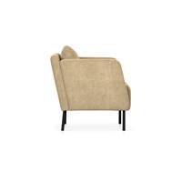 Leon fauteuil beige camel