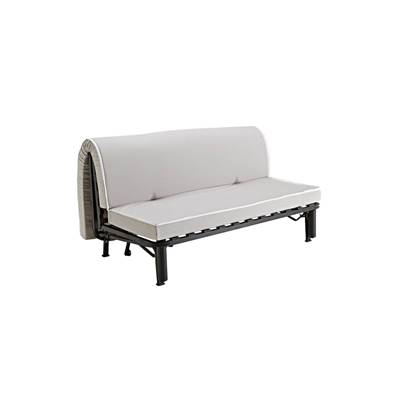 Bz matelas 160x190 mousse pour canapé accordéon gris