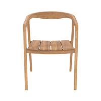 Tenay chaise de jardin en bois de teck massif