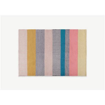 Makele tapis à rayures multicolore 160x230