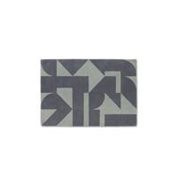 Vitti tapis tuft laine bleu gris 160x230