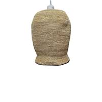 Milda petite suspension en jute naturelle liser noir 30