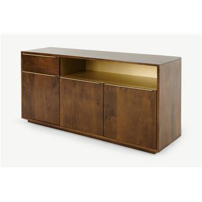 Anderson buffet en bois de manguier et laiton
