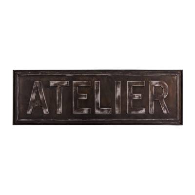 Plaque Atelier
