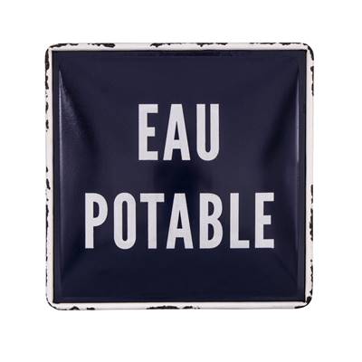 Plaque Eau potable