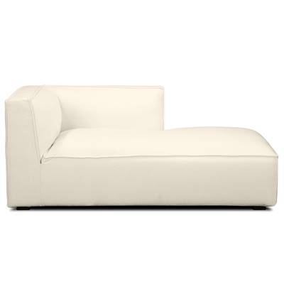 Basil méridienne gauche tissu bouclé blanc