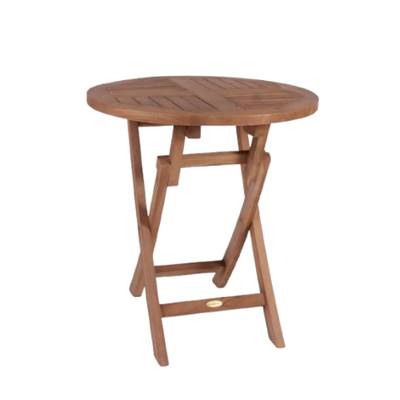Classic table à manger ronde en bois de teck Ø70cm