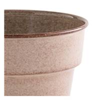 Anais cache pot metal ton de marron