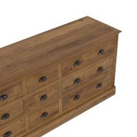 Clif buffet en bois recyclé 9 tiroirs