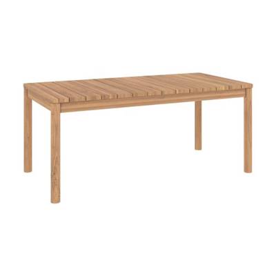Tenay table de jardin en teck extensible