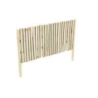 Lima tête de lit 140cm en branche de teck