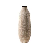 Bea vase en terre cuite texturé fait-main au portugal H75cm