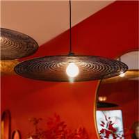 Fillie suspension tressée noire Ø70