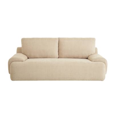 Mika canapé 3 places en tissu tweed beige dune