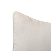Antelina coussin en toile écru 45x45
