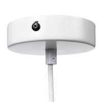 Flow suspension ronde demi-sphère blanche Ø20cm