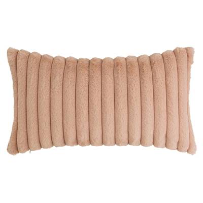 Century coussin velours beige 50x30