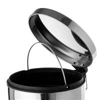 Bin poubelle en inox à pédale 12L